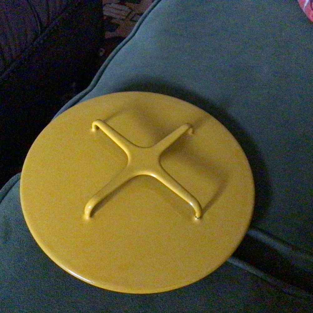 Vintage Jens Quistgaard Dansk Kobenstyle yellow lid